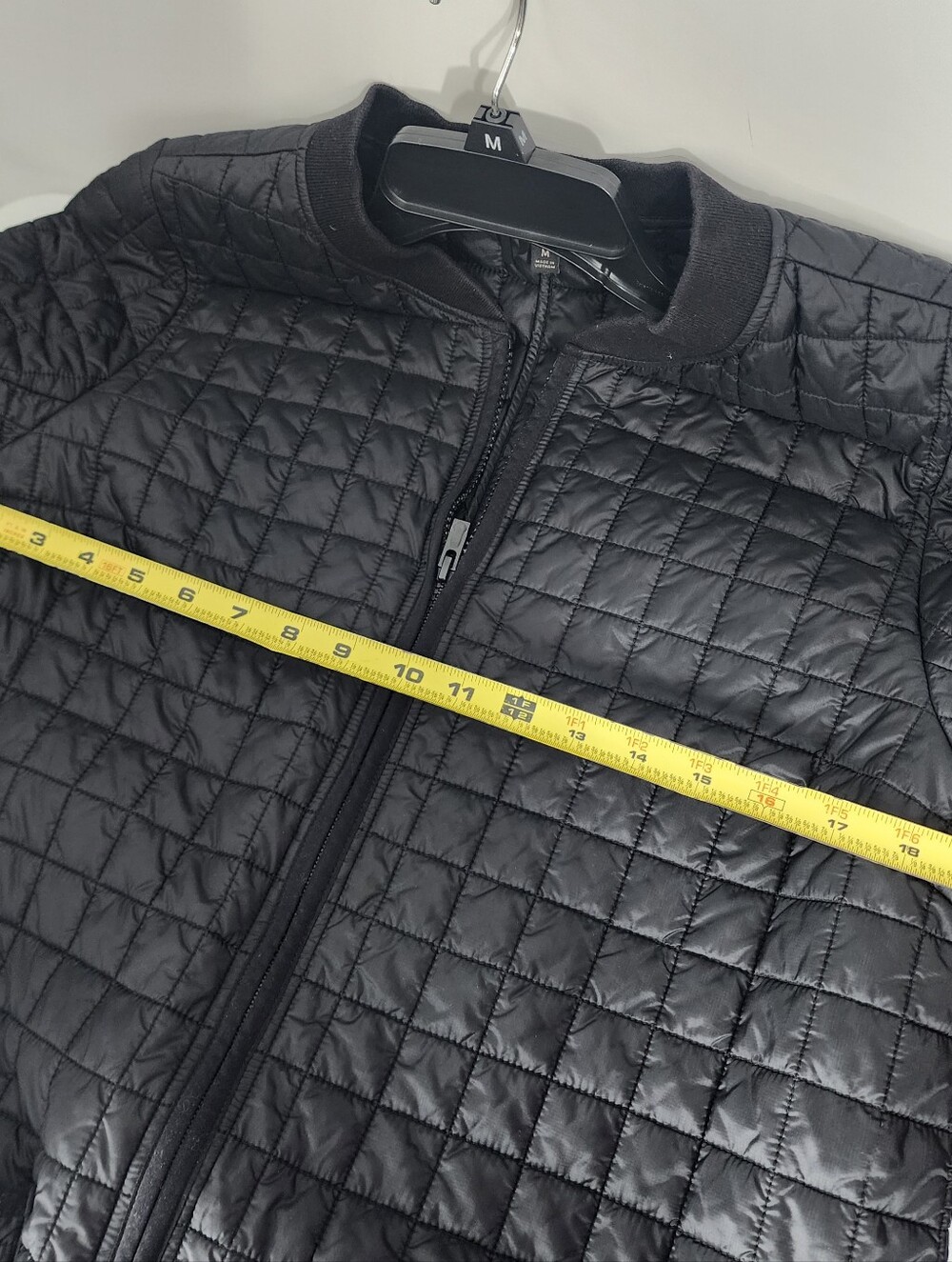 Athleta Grandview Primaloft Coat Women Medium Black Quilted Long Jacket Outdoor - Picture 5 of 10